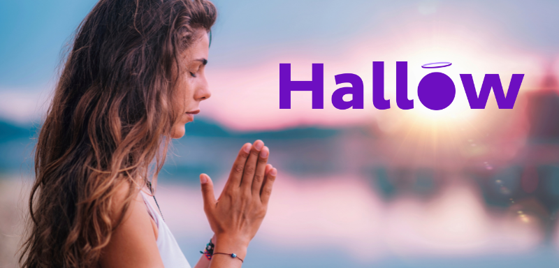 hallow app meditação católica